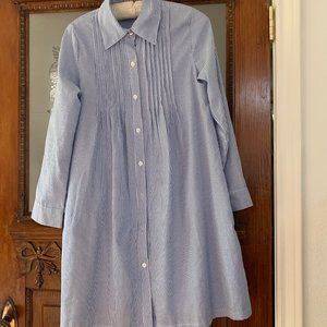 Living    Blue/White Stripe Dress or Tunic